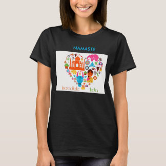 NAMASTE INDIA T-SHIRT