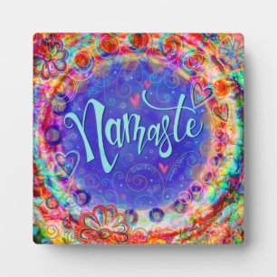 Namaste  Inspirivity Trendy Plaque Fotoplaat