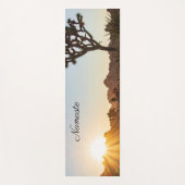 Namaste Joshua Tree Desert Vibes Souvenir Yogamat (Voorkant)