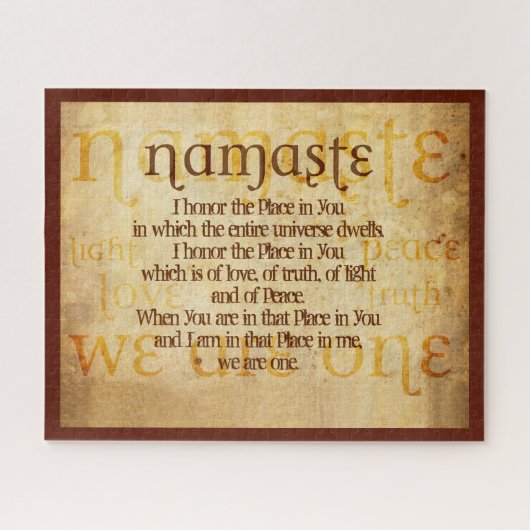 Namaste Legpuzzel (Horizontaal)