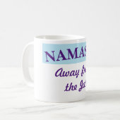 Namaste loin du Jab Coffee Mug (Devant gauche)