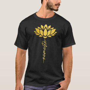 Namaste Lotus Bloem Yoga Zen Boeddhisme Boeddha Sp T-shirt