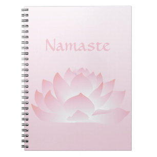 Namaste Lotus Carnet rose Fleur