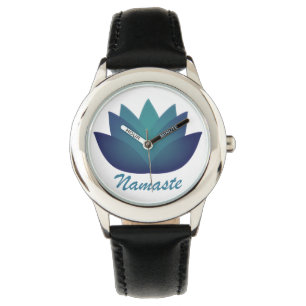 Namaste Lotus Flower Horloge
