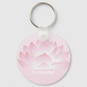 Namaste Lotus Flower Pink Sleutelhanger
