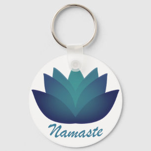 Namaste Lotus Flower Sleutelhanger