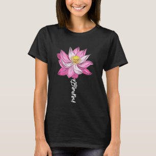 Namaste Lotus Flower Spiritueel Yoga Meditation T-shirt