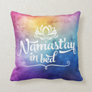 Namaste Mandala Funny Quote Pillow Kussen