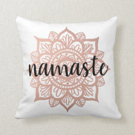 Namaste Mandala Roos Gold Kussen
