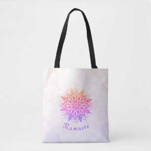 Namaste Mandala Tote Bag