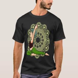 namaste meditatie yoga zen spiritueel boeddhisme t-shirt