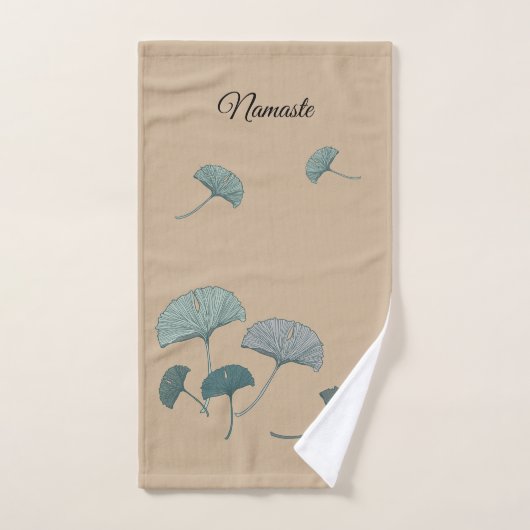 Namaste - Merci (Serviette à main)