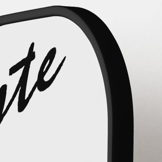 Namaste Merry Slothmas verstrikt Pickleball Paddle (Links Detail)