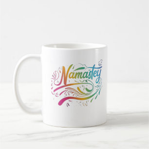 Namaste Moderne Spirituele Meditation Yoga Koffiemok