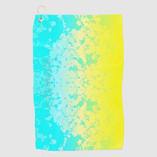 Namaste Nirvana Golfhanddoek (Voorkant)