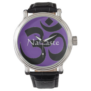 Namaste & Om Symbol Watch Horloge