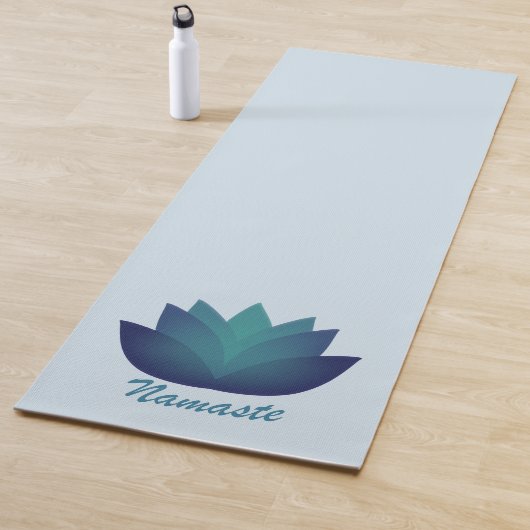 Namaste Onderwater Lotus Bloem Yogamat (In situ)