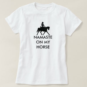 NAMASTE OP MIJN HOREN T-SHIRT