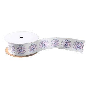Namaste Paarse en Roze Lotus Flower Lint