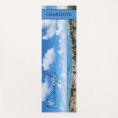 Namaste Persoonsnaam Beach Yogamat (Voorkant)