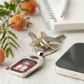 Namaste Predator Metal Sleutelhanger (Zijkant)