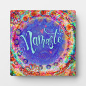 Namaste Pretty Inspirivity Plaque tendance (Devant)