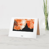 Namaste Quote Dank u Yoga Meditatie Zen Kaart (Achterkant)