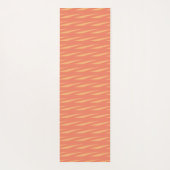 Namaste Quote Oranje Pattern Fitness Yogamat (Achterkant)