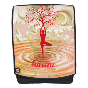 Namaste Quote Tree of Life Zen Yoga Meditation Rugtassen