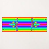 Namaste Rainbow-intenties Yogamat (Voorkant (horizontaal))