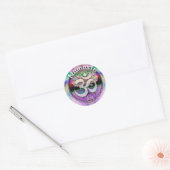 Namaste Ronde Sticker (Envelop)