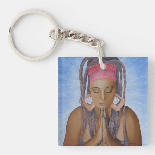 Namaste Sleutelhanger (Voorkant)