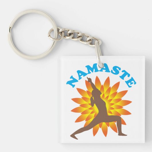 Namaste Sleutelhanger (Voorkant)