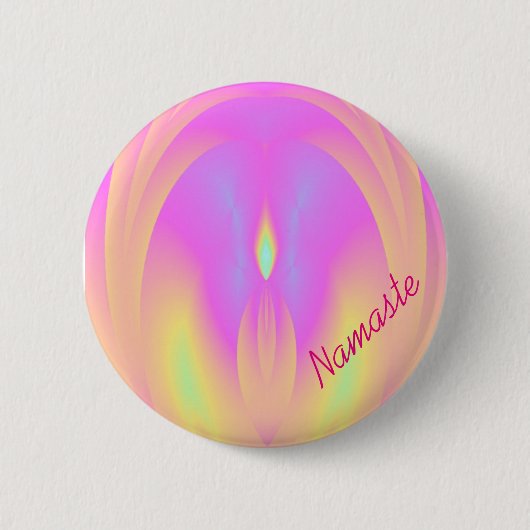 Namaste Speaker Yoga Reiki Button Buttonnen (Voorkant)