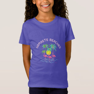 Namaste strandt Zen Yoga T-shirt Tropic Fun Graphi