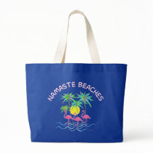 Namaste strandt Zen Yoga Tropic Fun Graphic