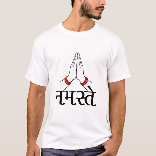 Namaste T-shirt (Voorkant)