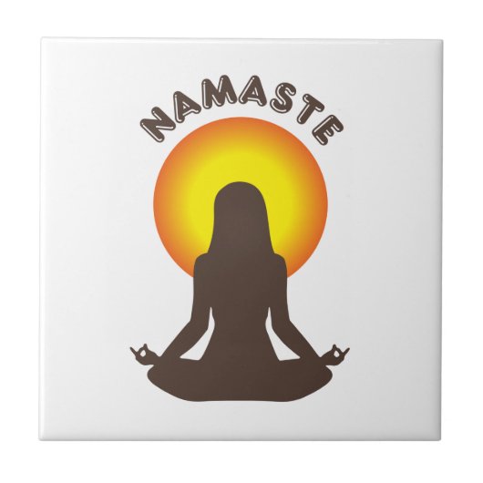 Namaste Tegeltje (Voorkant)