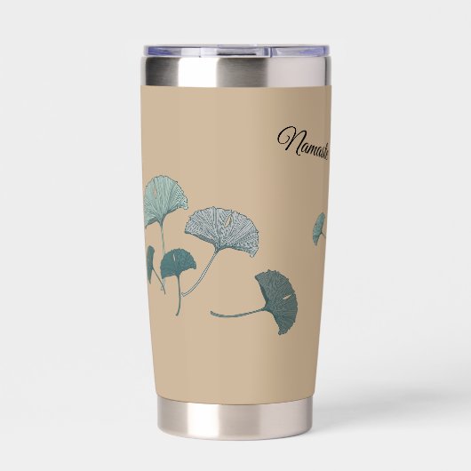 Namaste - Thank You Geïsoleerde Drinkbeker (Voorkant)