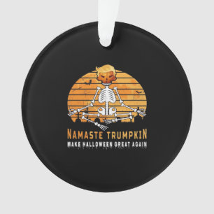 Namaste Trumpkin maakt Halloween weer geweldig Med Ornament