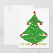 Namaste Vakantie Feestdagenkaart (Voorkant / Achterkant)