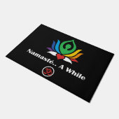 "Namasté... Welkom Mat (Schuin)