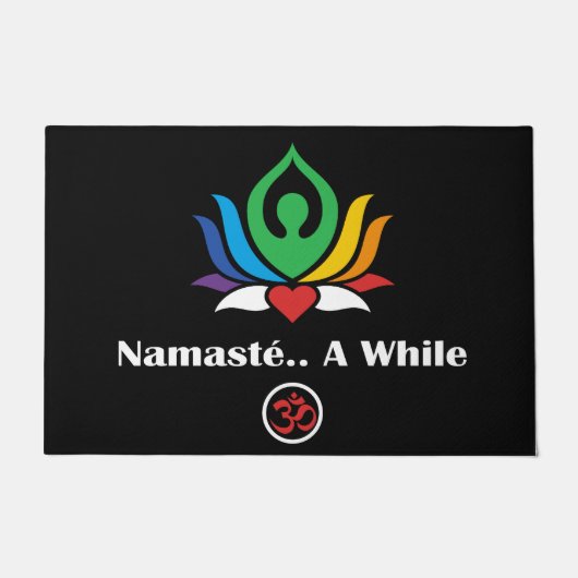 "Namasté... Welkom Mat (Voorkant)