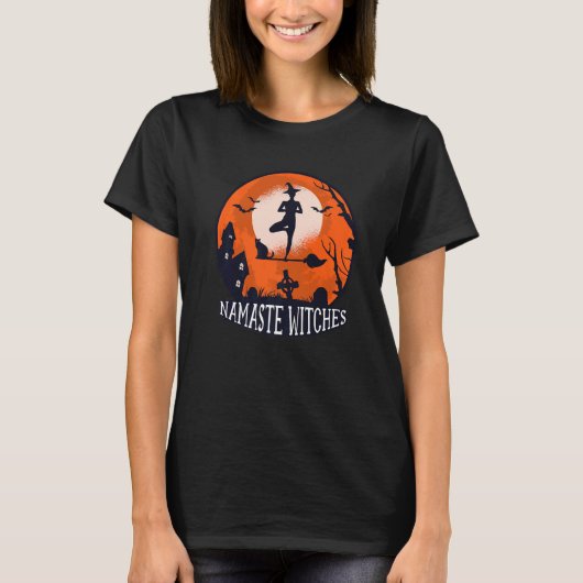 Namaste Witches   T-shirt (Voorkant)
