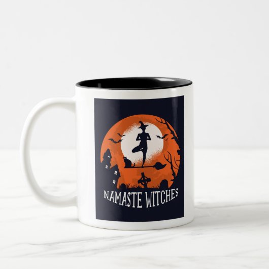 Namaste Witches Tweekleurige Koffiemok (Links)