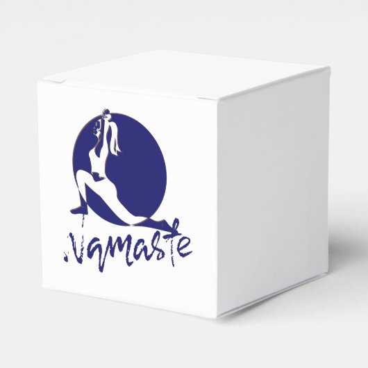 Namaste, yoga bedankdoosjes (Voorkant Zijde)