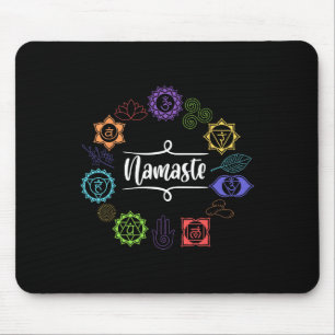 Namaste Yoga Meditatie Kalme Ziel En Lichaam Yoga Muismat