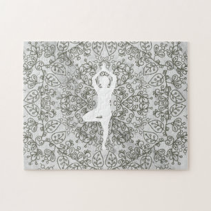 Namaste Yoga Pose Legpuzzel