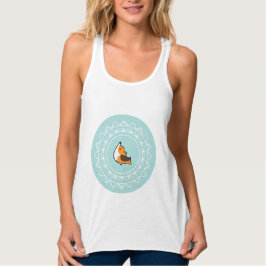 Namaste Yoga Tricolor Corgi Workout Tank