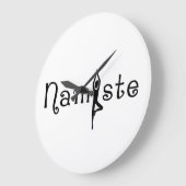 Namaste Yoga Wall klok (Hoek)